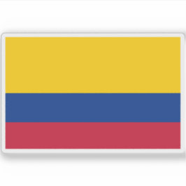 Vlag van Colombia Sticker