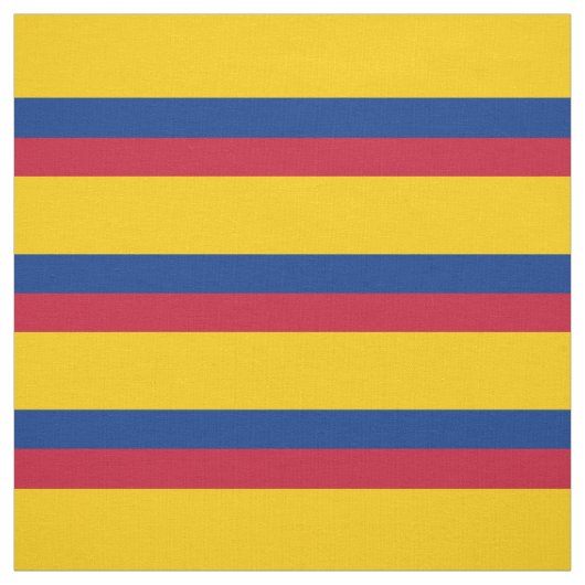 Vlag van Colombia Stof (Swatch)