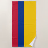 Vlag van Colombia Strandlaken (Voorkant)