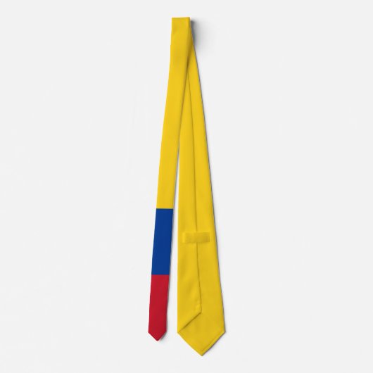Vlag van Colombia Stropdas (Achterkant)