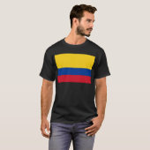Vlag van Colombia T-shirt (Voorkant volledig)