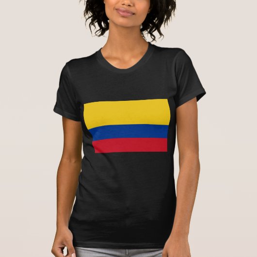 Vlag van Colombia T-shirt (Voorkant)