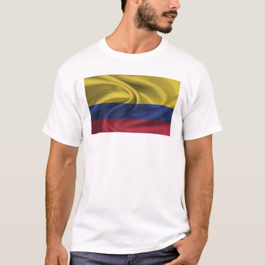 Vlag van Colombia T-shirt (Voorkant)