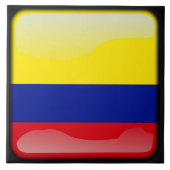 Vlag van Colombia Tegeltje (Voorkant)