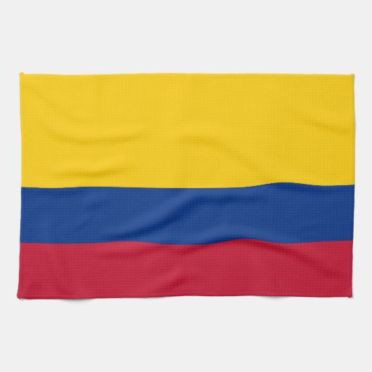 Vlag van Colombia Theedoek (Horizontaal)