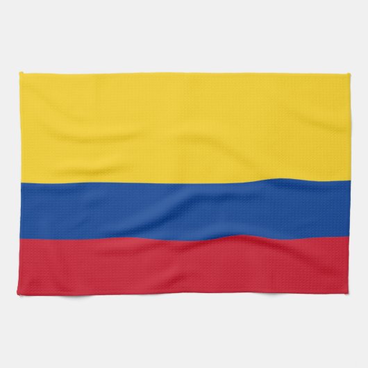 Vlag van Colombia Theedoek (Horizontaal)