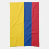 Vlag van Colombia Theedoek (Verticaal)