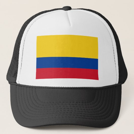 Vlag van Colombia Trucker Pet (Voorkant)