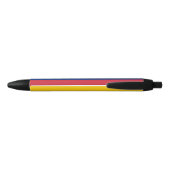 Vlag van Colombia Zwarte Inkt Pen (Achterkant)