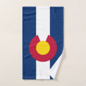 Vlag van Colorado Bad Handdoek (Handdoek)