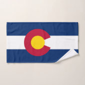 Vlag van Colorado Bad Handdoek (Handdoek)