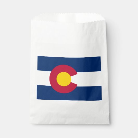 Vlag van Colorado Bedankzakje (Voorkant)