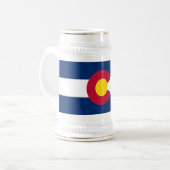 Vlag van Colorado Bierpul (Voorkant links)