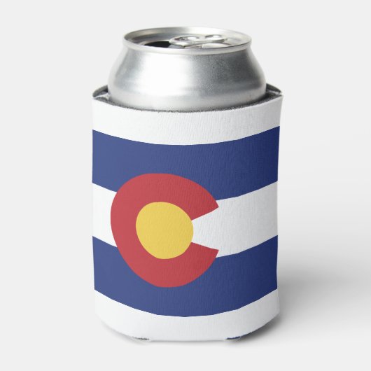 Vlag van Colorado Blikjeskoeler (Blikje Voorkant)