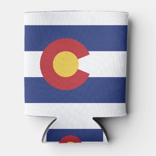 Vlag van Colorado Blikjeskoeler (Voorkant)