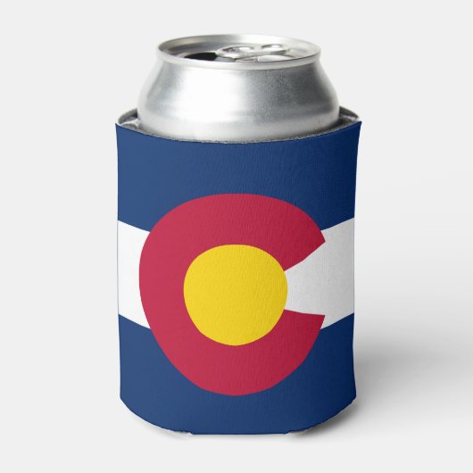Vlag van Colorado Blikjeskoeler (Blikje Voorkant)