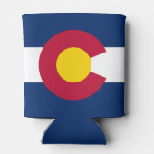 Vlag van Colorado Blikjeskoeler (Achterkant)