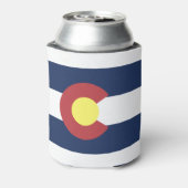 Vlag van Colorado Blikjeskoeler (Blikje Achterkant)
