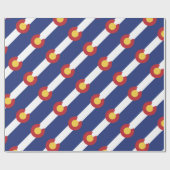 Vlag van Colorado Cadeaupapier (Vlak)