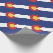 Vlag van Colorado Cadeaupapier (Hoek)
