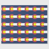 Vlag van Colorado Cadeaupapier (Vlak)