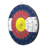 Vlag van Colorado Dartbord (Voorkant Rechts)