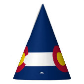 Vlag van Colorado Feesthoedjes (Links)