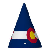 Vlag van Colorado Feesthoedjes (Rechts)