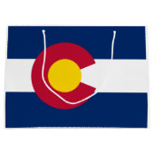 Vlag van Colorado Groot Cadeauzakje (Voorkant)