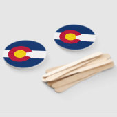Vlag van Colorado Handwaaier (Niet-gemonteerd)