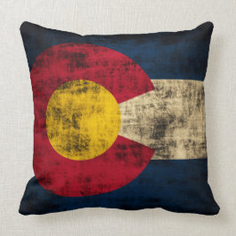 vlag van Colorado Kussen