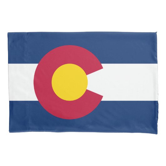 Vlag van Colorado Kussensloop (Voorkant)