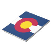 Vlag van Colorado Notitieblok (Linkerzijde)