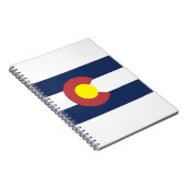 Vlag van Colorado Notitieboek (Rechterzijde)