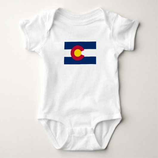 Vlag van Colorado Romper (Voorkant)