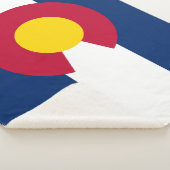 Vlag van Colorado Sherpa Deken (3/4)
