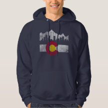 vlag van Colorado Skyline