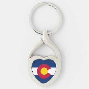 Vlag van Colorado Sleutelhanger