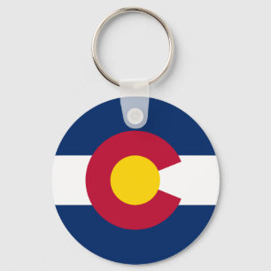 Vlag van Colorado Sleutelhanger