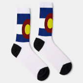 Vlag van Colorado Sokken (Rechts)