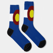 Vlag van Colorado Sokken (Rechts)