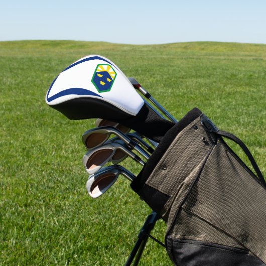 Vlag van Colorado Springs, Colorado Golfheadcover (Insitu)