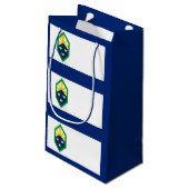 Vlag van Colorado Springs, Colorado Klein Cadeauzakje (Achterkant Gekanteld)