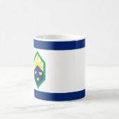 Vlag van Colorado Springs, Colorado Koffiemok (Center)