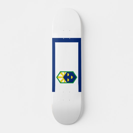 Vlag van Colorado Springs, Colorado Persoonlijk Skateboard (Voorkant)