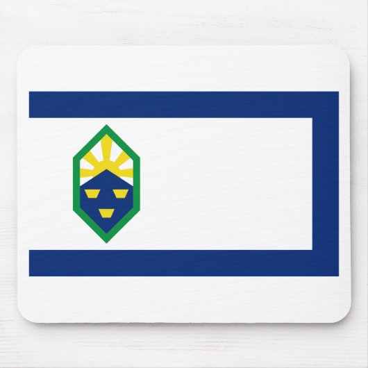 Vlag van Colorado Springs Muismat (Voorkant)