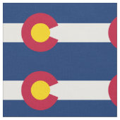 Vlag van Colorado Stof (Close Up)