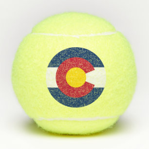 Vlag van Colorado Tennisballen