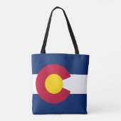Vlag van Colorado Tote Bag (Achterkant)
