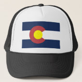 Vlag van Colorado Trucker Pet (Voorkant)